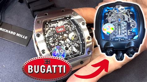 fake buggati watch|bugatti chiron watch engine.